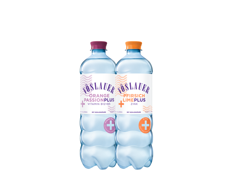 Thumbnail Vöslauer Flavours Plus rePET-Flaschen