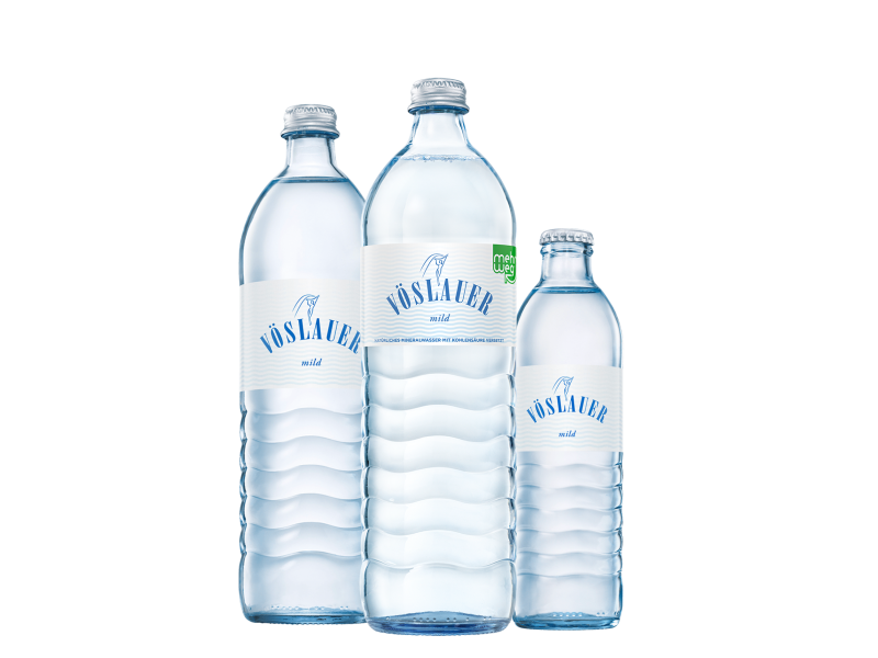 Thumbnail Vöslauer Mild Glas-Mehrwegflaschen