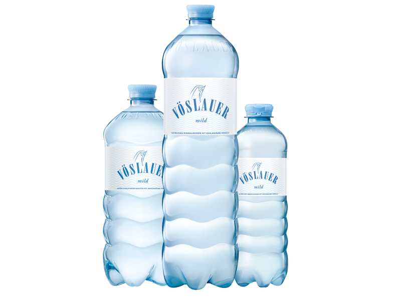 Thumbnail Vöslauer Mild rePET-Flaschen