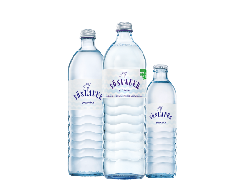 Thumbnail Vöslauer Prickelnd Glas-Mehrwegflaschen