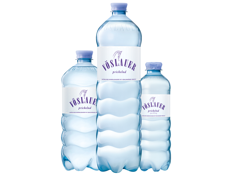 Thumbnail Vöslauer Prickelnd rePET-Flaschen